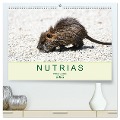 NUTRIAS - Pelzige Gesellen (hochwertiger Premium Wandkalender 2025 DIN A2 quer), Kunstdruck in Hochglanz - Robert Styppa