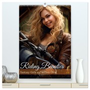 Cover-Bild zum Titel 'Riding Beauties (hochwertiger Premium Wandkalender 2026 DIN A2 hoch), Kunstdruck in Hochglanz' von 'Heidi Spiegler'