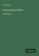 Cover-Bild zum Titel 'Dramaturgische Blätter' von 'Paul Lindau'