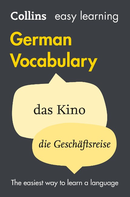 Easy Learning German Vocabulary - Collins Dictionaries