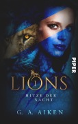 Cover-Bild zum Titel 'Lions - Hitze der Nacht' von 'G. A. Aiken'