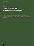 Cover-Bild zum Titel 'Die städtische Wasserversorgung im Deutschen Reiche, sowie in einigen Nachbarländern, Band 1: Königreich Preussen' von 'E. Grahn'
