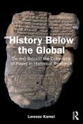 Cover-Bild zum Titel 'History Below the Global' von 'Lorenzo Kamel'
