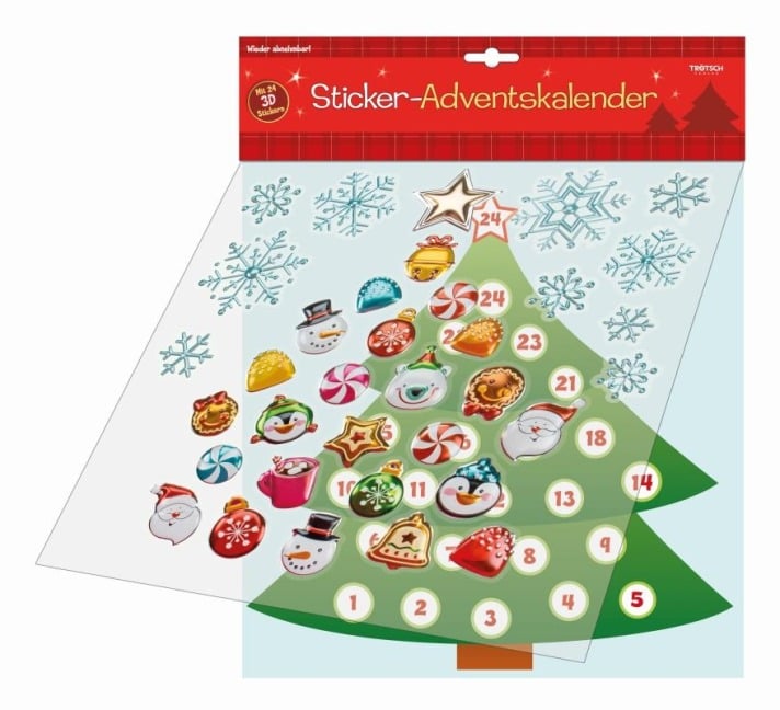 Sticker-Adventskalender - 