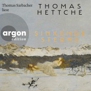 Cover-Bild zum Titel 'Sinkende Sterne' von 'Thomas Hettche'