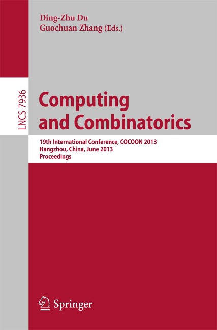 Computing and Combinatorics - 
