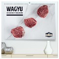 WAGYU (hochwertiger Premium Wandkalender 2025 DIN A2 quer), Kunstdruck in Hochglanz - Philipp Friends