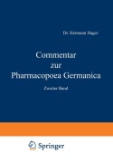 Cover-Bild zum Titel 'Commentar zur Pharmacopoea Germanica' von ''