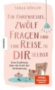 Cover-Bild zum Titel 'Ein Ohrensessel, zwölf Fragen und eine Reise zu dir selbst' von 'Tanja Köhler'