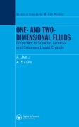 Cover-Bild zum Titel 'One- and Two-Dimensional Fluids' von 'Antal Jakli, A. Saupe'