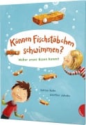Cover-Bild zum Titel 'Können Fischstäbchen schwimmen?' von 'Sabine Rahn'