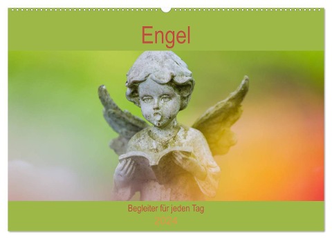 Engel - Begleiter für jeden Tag (Wandkalender 2024 DIN A2 quer), CALVENDO Monatskalender - Fotodesign Verena Scholze