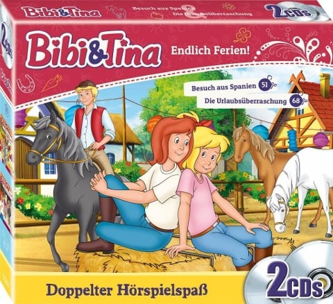 CD-Box:Endlich Ferien! - Bibi & Tina