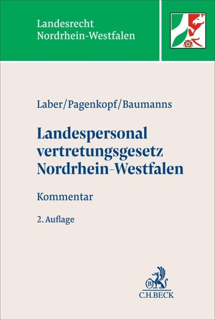 Landespersonalvertretungsgesetz Nordrhein-Westfalen. Landespersonalvertretungsgesetz NRW - 