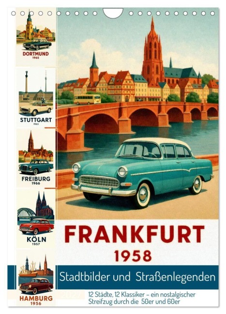 Stadtbilder und Straßenlegenden (Wandkalender 2027 DIN A4 hoch), CALVENDO Monatskalender - Sabine Wagner