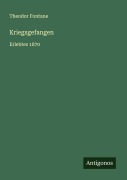 Cover-Bild zum Titel 'Kriegsgefangen' von 'Theodor Fontane'
