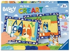 Cover-Bild zum Titel 'My First CreArt, Kneten nach Zahlen - Gute Nacht, Bluey!' von ''