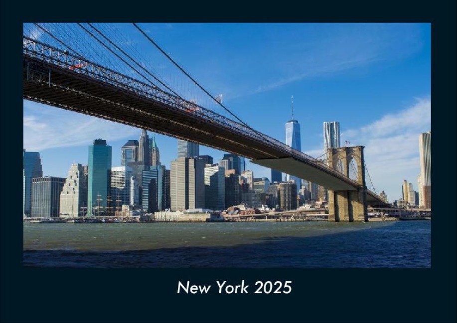 New York 2025 Fotokalender DIN A4 - Tobias Becker
