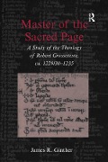 Cover-Bild zum Titel 'Master of the Sacred Page' von 'James R. Ginther'