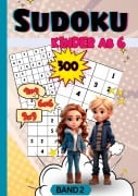 Cover-Bild zum Titel 'Sudoku Kinder- ab 6 Jahren' von 'Mella Baumgarten'