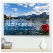 Salzkammergut - Die schönsten Seen Oberösterreichs (hochwertiger Premium Wandkalender 2026 DIN A2 quer), Kunstdruck in Hochglanz - Hans Pfleger