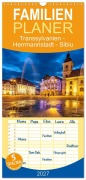 Cover-Bild zum Titel 'Familienplaner 2027 - Transsylvanien - Herrmannstadt - Sibiu mit 5 Spalten (Wandkalender, 21 x 45 cm) CALVENDO' von 'Peter Schickert'