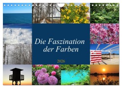 Die Faszination der Farben (Wandkalender 2026 DIN A4 quer), CALVENDO Monatskalender - Martin Gillner