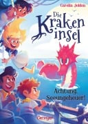 Cover-Bild zum Titel 'Die Krakeninsel 2. Achtung, Seeungeheuer!' von 'Carolin Jelden'