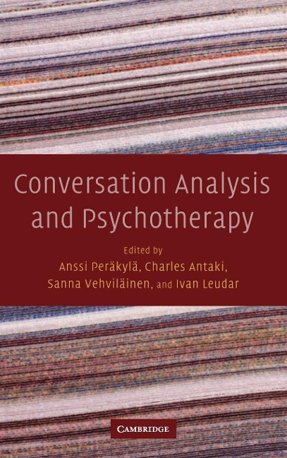 Conversation Analysis and Psychotherapy - 