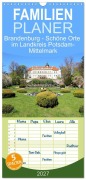 Cover-Bild zum Titel 'Familienplaner 2027 - Brandenburg - Schöne Orte im Landkreis Potsdam-Mittelmark mit 5 Spalten (Wandkalender, 21 x 45 cm) CALVENDO' von 'Gisela Kruse'