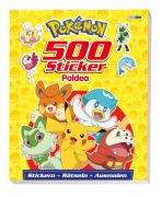 Cover-Bild zum Titel 'Pokémon: 500 Sticker Paldea - Stickern - Rätseln - Ausmalen' von ''
