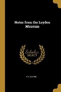 Cover-Bild zum Titel 'Notes from the Leyden Museum' von 'F. A. Jentink'