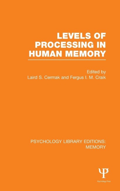 Levels of Processing in Human Memory (PLE - 