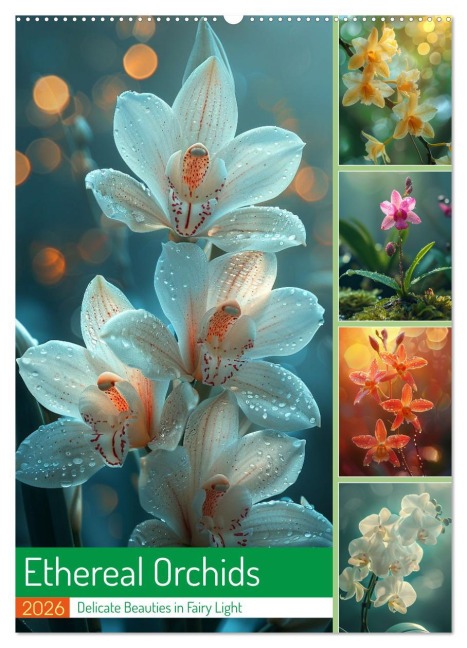 Ethereal Orchids (Wall Calendar 2026 DIN A2 portrait), CALVENDO 12 Month Wall Calendar - Kerstin Waurick