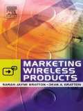 Cover-Bild zum Titel 'Marketing Wireless Products' von 'Sarah-Jayne Gratton, Dean A. Gratton'