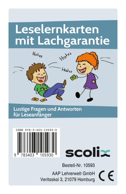 Leselernkarten mit Lachgarantie - Frank Schültge