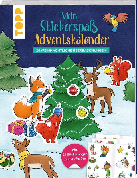 Stickerbuch-Adventskalender - 