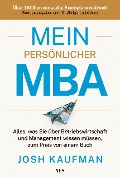 Cover-Bild zum Titel 'Mein persönlicher MBA' von 'Josh Kaufman'