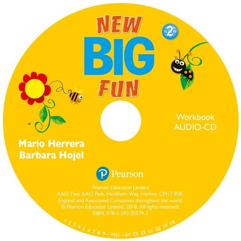 Big Fun Refresh Level 2 Workbook Audio CD for Pack - 