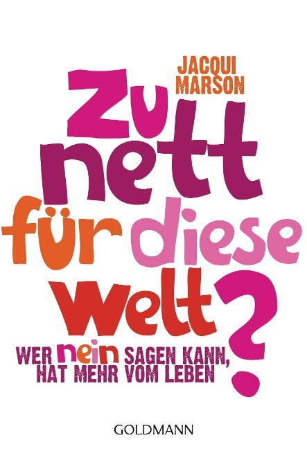Zu nett für diese Welt? - Jacqui Marson