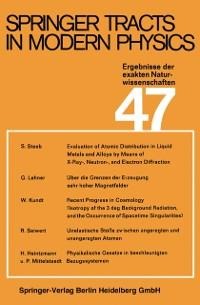 Springer Tracts in Modern Physics - G. Höhler