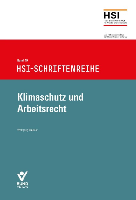 Klimaschutz und Arbeitsrecht - Wolfgang Däubler