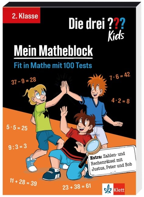Die drei ??? Kids: Mein Matheblock 2. Klasse - 