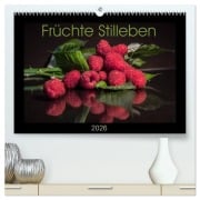 Cover-Bild zum Titel 'Früchte Stilleben (hochwertiger Premium Wandkalender 2026 DIN A2 quer), Kunstdruck in Hochglanz' von 'Christiane Calmbacher'