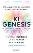 Cover-Bild zum Titel 'KI Genesis: Der Beginn des neuen Zeitalters' von 'Henry Kissinger, Eric Schmidt, Craig Mundie'