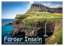 Cover-Bild zum Titel 'Färöer Inseln - Geheimnisvolle Inseln im Nordatlantik (Wandkalender 2026 DIN A4 quer), CALVENDO Monatskalender' von 'Dennis Westermann'