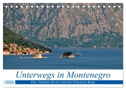 Cover-Bild zum Titel 'Unterwegs in Montenegro (Tischkalender 2026 DIN A5 quer), CALVENDO Monatskalender' von 'Dejan Knezevic'