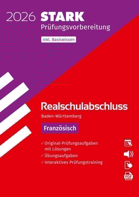STARK Französisch - Realschulabschluss 2026 BW - Prüfungsvorbereitung - 