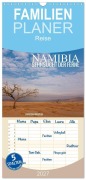 Cover-Bild zum Titel 'Familienplaner 2027 - Namibia - Sehnsucht der Ferne mit 5 Spalten (Wandkalender, 21 x 45 cm) CALVENDO' von 'Christian Bremser'