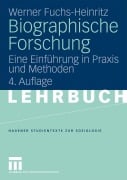 Cover-Bild zum Titel 'Biographische Forschung' von 'Werner Fuchs-Heinritz'